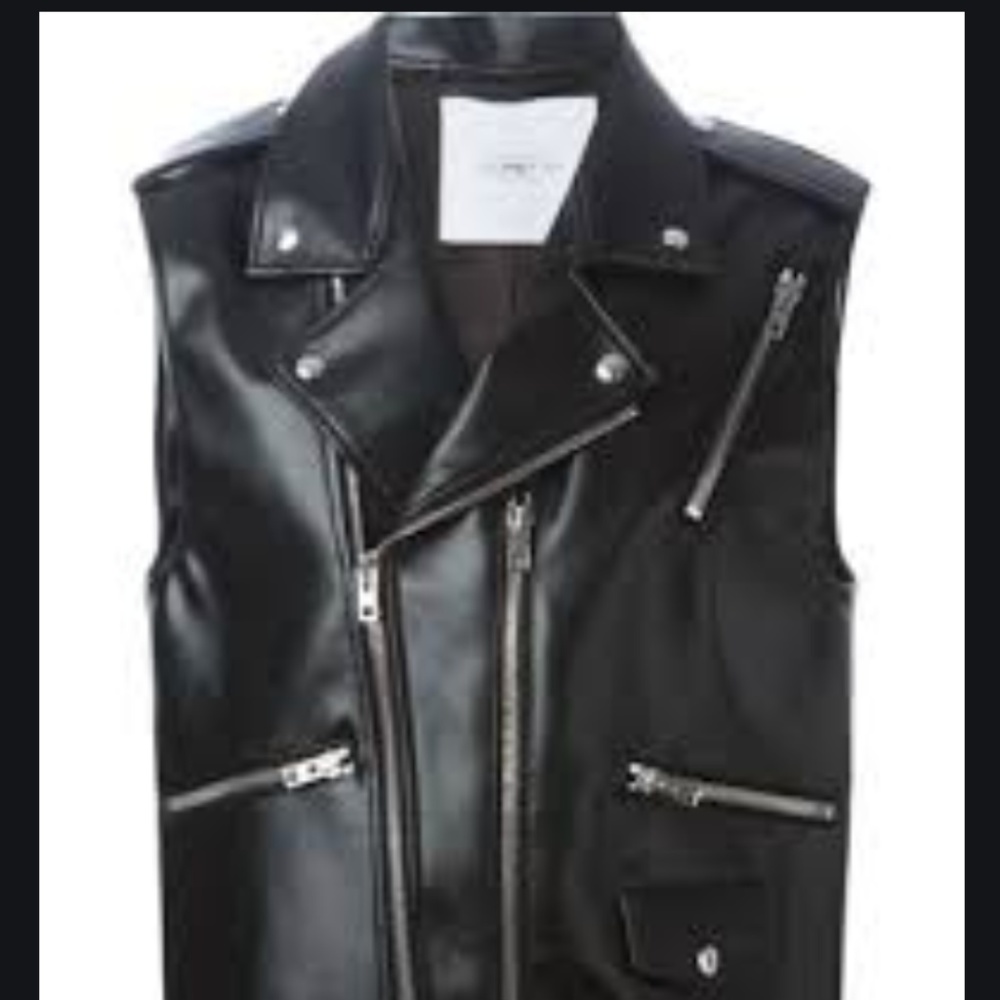 APRIL 77 vegan moto vest